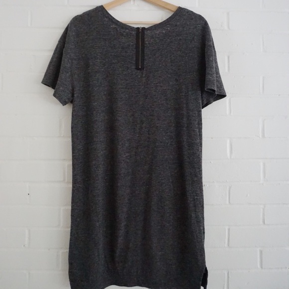 BDG Charcoal T-shirt Dress - Picture 4 of 5